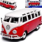 Miniatura Volkswagen Kombi van samba 1/25 Maisto