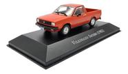 Miniatura Volkswagen Saveiro 1982 Vermelho Metal 1:43 Miniatura Volkswagen Saveiro 1982 Vermelho Metal 1:43