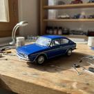 Miniatura Volkswagen Tl 1972 1:43 Ixo Azul