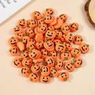 Miniaturas De Abóbora De Resina Para Halloween, 20 Peças, Charms De Base Plana, Decoração Para Miniaturas De Abóbora De Resina Para Halloween, 20 Peças, Charms De Base Plana, Decoração Para