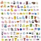 Miniaturas de Animais jrootouh, 140 Peças, Decoração em Resina