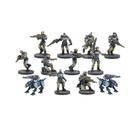 Miniaturas Mantic Enforcer Pathfinders Squad x12 multicoloridas
