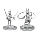 Miniaturas WizKids D&D Nolzurs Marvelous Unpainted Harengon Rogues Miniaturas WizKids D&D Nolzurs Marvelous Unpainted Harengon Rogues