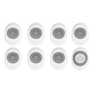 Miniclipes magnéticos OXO Good Grips (pacote com 8) - branco/cinza