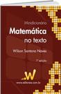 Minidicionario matematica no texto - ED. W