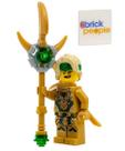 Minifigura LEGO Ninjago Lloyd Golden Oni com bastão Minifigura LEGO Ninjago Lloyd Golden Oni com bastão