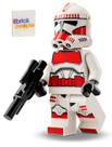Minifigura LEGO Star Wars Coruscant Guard com Blaster de 5 cm