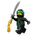Minifigura LEGO The NINJAGO Movie Lloyd Green Ninja com espada