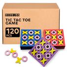 Minijogo de tabuleiro Bedwina Tic Tac Toe Foam 5x5 para crianças (120)
