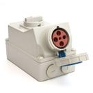 Mining Block Tomada com Bloqueio Mecânico 3P+T 63A 200/250V Strahl Mining Block Tomada com Bloqueio Mecânico 3P+T 63A 200/250V Strahl