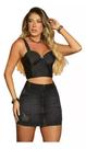 Minissaia Jeans Feminina Pit Bull 84032