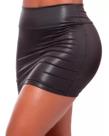 Minissaia Sexy Cirre Colada Com Elasticidade Original