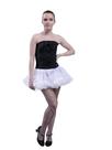 Minissaia tutu Malco Modes Fluffy Carnival White
