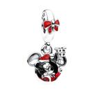 Minnie Mouse Abóbora Pixar Coco Miguel Dante Crânio Charme 925 Contas De Prata Esterlina Para