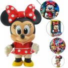 Minnie Mouse Baby Boneco Grande Vinil Articulado Disney Jr