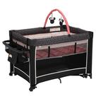 Minnie Mouse Play Yard Disney Baby Classic com berço de balanço