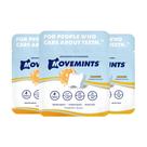 Mints Movemints Clear Aligner Sabor Laranja (pacote com 3)