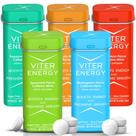 Mints Viter Energy 40 mg de cafeína, sem açúcar, vitaminas B, 100 unidades Mints Viter Energy 40 mg de cafeína, sem açúcar, vitaminas B, 100 unidades