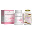 Mio Inositol 60 Caps + Suplemento Alimentar Ácido Fólico 1,2mg 60 Cápsulas