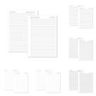 Miolo Caderno A5 - 100 Folhas - Branco - Vários Modelos Miolo Caderno A5 - 100 Folhas - Branco - Vários Modelos
