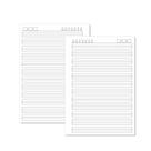 Miolo Caderno A5 Caligrafia 2 - 100 Folhas - Fundo Branco