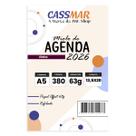 Miolo de Agenda Refilado 2026 Vinho 176fls Cassmar 01un