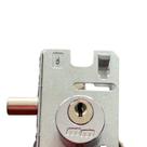 Miolo P/ 1520 - 1510 Redondo Cromado Fechadura Porta Cor Prateado