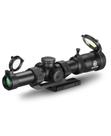 Mira Telescópica MidTen 1-8X24 LPVO com Montagem Cantilever, Retículo Iluminado Vermelho e Verde BDC, Reset Zero, Vidro HD, Segunda Plano Focal para Caça