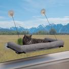 Mirador para Gatos con Hierba K&H Pet Products EZ Mount Deluxe con Respaldo