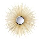 Mirror Accent Plus Golden Rays 32x32 cm Ferro e espelho