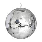 Mirror Disco Ball Alytimes 20 cm Cool Silver Hanging Party