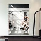 Mirror Tiles Delma Home Gym 16x12" (40,5 x 30,5 cm) - 8 unidades