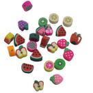 Missanga Fimo Emborrachada Entremeio para Pulseira 20 uni