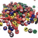 Missanga Fimo Emborrachada Entremeio para Pulseira 20 uni