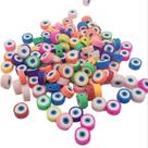 Missanga Fimo Emborrachada Entremeio para Pulseira 20 uni