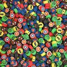 Missangas Fimo Colorido Heroes Diy P/ Pulseiras - 50 Un