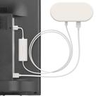 Missão de cabo de alimentação USB para Google TV (versão 4K Streamer)