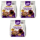 Mistura Brownie e Petit Gateau Kit 3 Pacotes Sobremesa Chocolate Mix