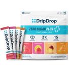 Mistura de bebida com eletrólitos DripDrop Zero Sugar Plus, 16 sticks