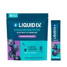 Mistura de bebida eletrolítica em pó Liquid I.V. Hydration Grape Mistura de bebida eletrolítica em pó Liquid I.V. Hydration Grape