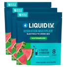 Mistura de bebida eletrolítica em pó Liquid I.V. Hydration Watermelon Mistura de bebida eletrolítica em pó Liquid I.V. Hydration Watermelon