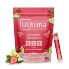 Mistura de bebida eletrolítica em pó Ultima Replenisher Strawberry