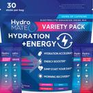 Mistura de bebidas eletrolíticas em pó HydroMate HydroMate, pacote com 30