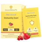 Mistura de bebidas em pó Feel Goods Immunity Icon Wild Berry 15ct