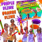 Mistura de lodo em pó PARTY GOAT Instant 75,7 L laranja e roxo