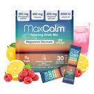 Mistura para Bebida Relaxante Max Calm Sabor Framboesa com Limonada 30 Sachês Mistura para Bebida Relaxante Max Calm Sabor Framboesa com Limonada 30 Sachês