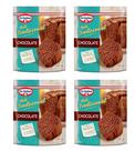 Mistura para bolo tradicional dr oetker 400g - chocolate - kit c/4