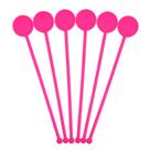 Misturador de Bebidas Rosa Neon Para Bares Festas 40 Unidades