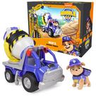 Misturador de Cimento Toy Truck Rubble & Crew - Com Boneco de Ação