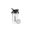Misturador de garrafas Shaker Bottle Classic V2 600 ml transparente/preto